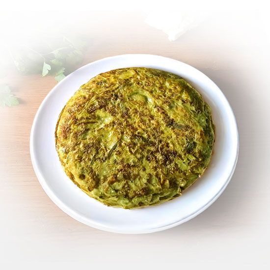 Tortilla de cardillos típica de Ventas de Huelma y Ácula
