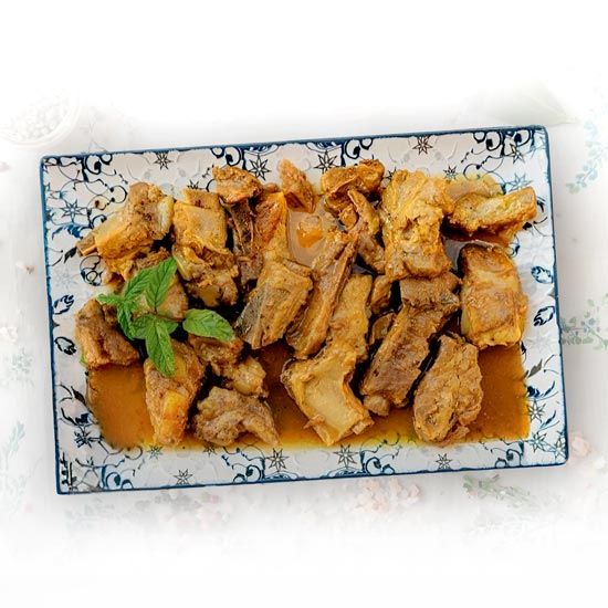 Costillas a la miel típicas de Ventas de Huelma y Ácula